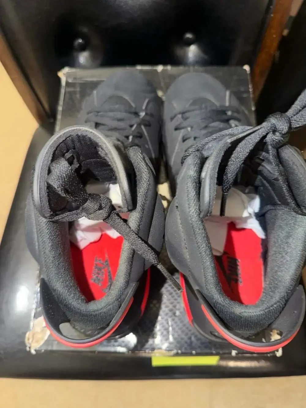 Air Jordan 6 Retro Black Infrared 2019 8.5M/10W CLEAN